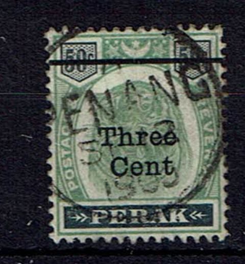Image of Malayan States ~ Perak SG 85b FU British Commonwealth Stamp